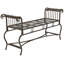 Banc de jardin en fer Beelu-15477481
