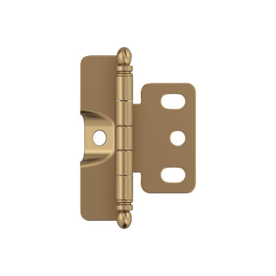 Butt/Ball Bearing Single Cabinet Overlay Hinge