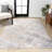 Slant Modern Abstract Beige/Gray Rug-254110841