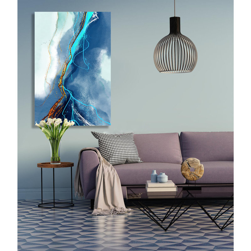 Reproduction d'art sur toile verticale, H 36 po x l 24 po