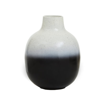 Ramus Black and Brown Iron Table Vase