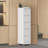 5 Drawer Metal Vertical File Cabinet with Lock on Wheels for Home Office,Heavy Duty Metal Storage Cabinet for A4/Letter/Legal Size Files, 17.71"D*15.16"W*64.17"H-1348059863