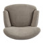 Fauteuil club rembourré Gerald Boucle