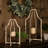 22'' H Metal Tabletop Lantern-1940552740