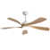 132 cm Modern Ceiling Fan with Led Light and Remote Control