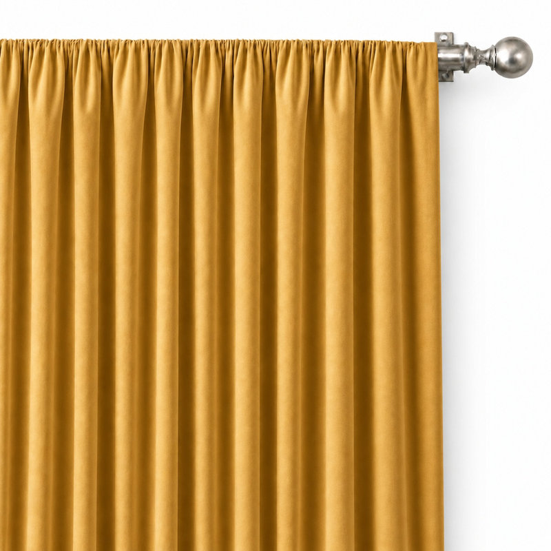 Solid Velvet | Velluto Fabric, Gold