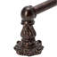 Acanthus 24 inches c.c. {approximately} towel bar Renaissance style with 5/8 smooth center in Antique Brass-1390549652-1390549658