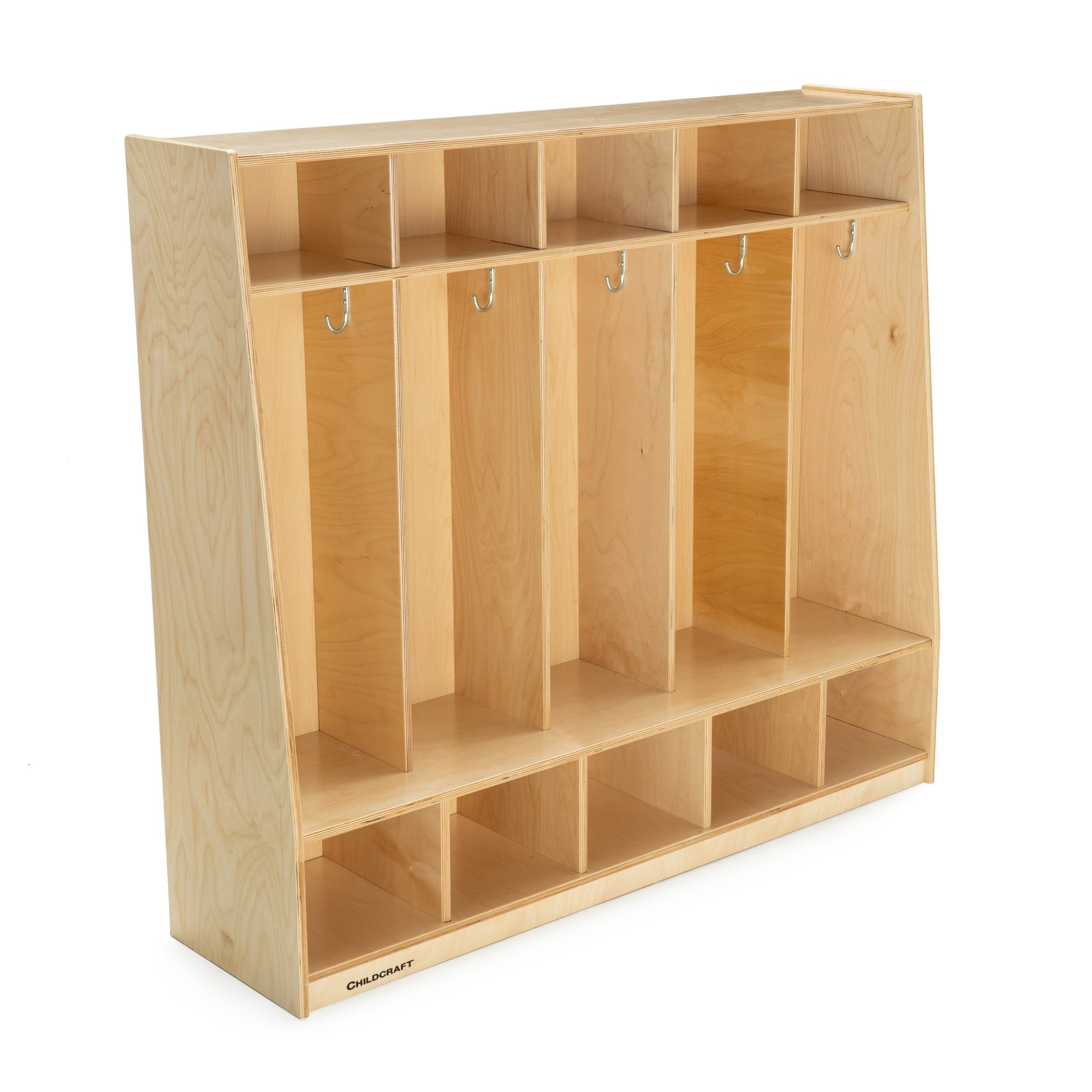 Childcraft 5 Section Preschool Cubby Locker | Wayfair