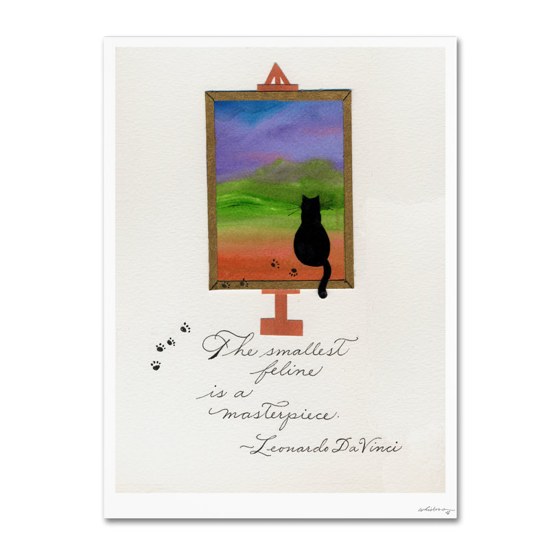 « chef », art sur toile, H 19 po x l 14 po x P 2 po