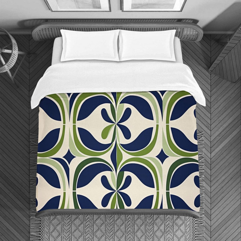 Funky Abstract Duvet Cover, Twin Duvet Cover