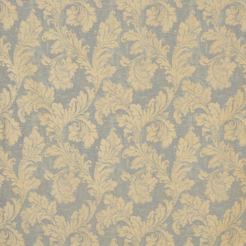 Allure Fabric, Blue/Beige