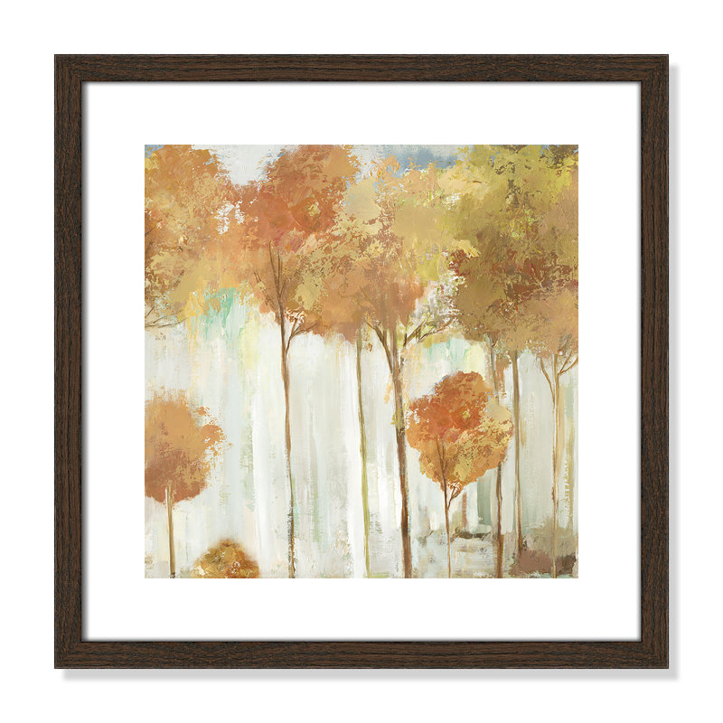 The Prelude II - Reproduction d'art sur papier encadrée, H 17 po x l 17 po x P 0,75 po, Walnut Framed
