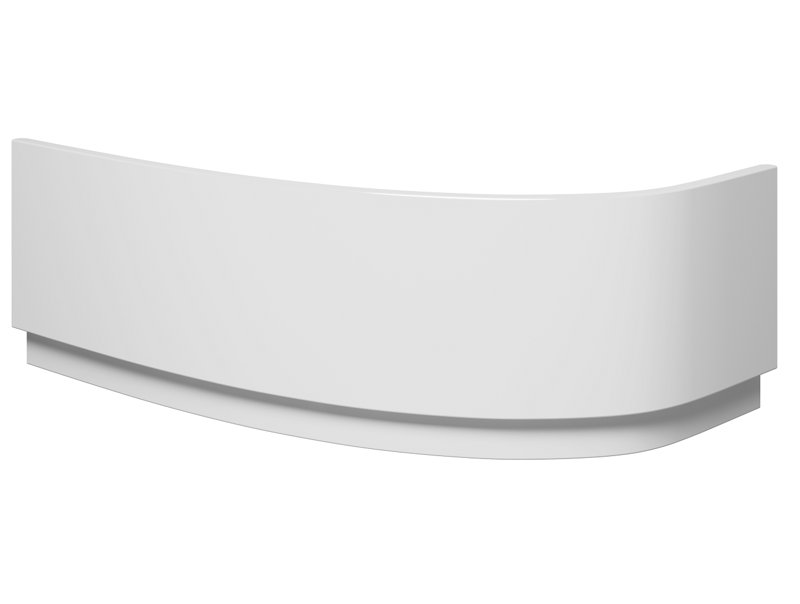 x Soaking Acrylic Bathtub, 56.5cm H x 160cm L x 105cm D