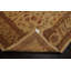 Tapis oriental brun en laine noué à la main 9 pi 11 po x 14 pi brun / rouille / gris