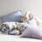 Blue Floral Comforter And Sheet For Twin, Machine Washable In Large Capacity Twin With Sheets, Elegant Appearance