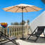 228 cm Round Garden Parasol-1376895727