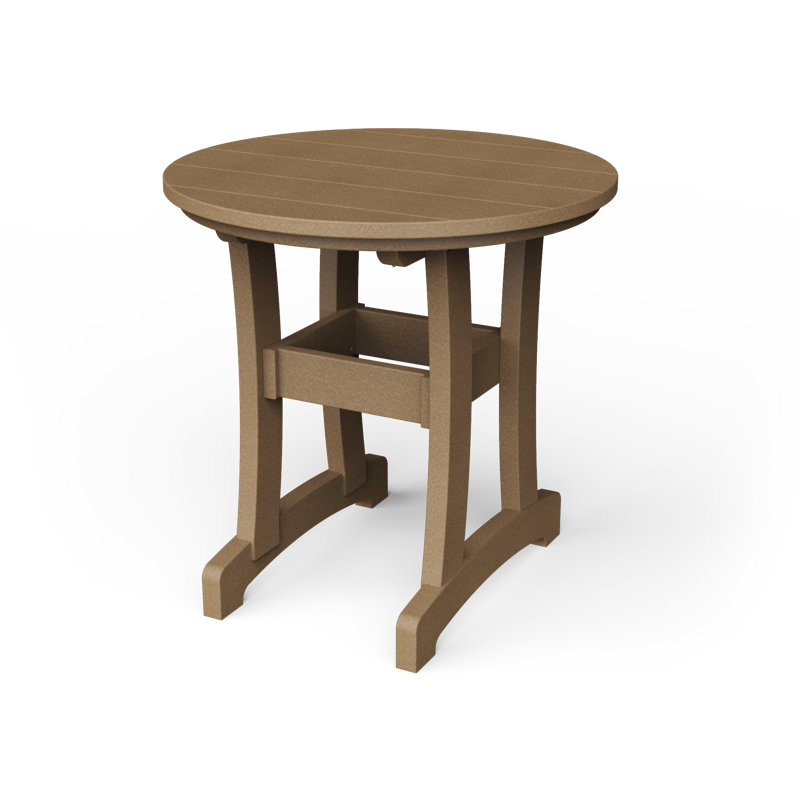 Table de salle à manger Stella, H 30 po x l 30 po x P 30 po, Brun foncé