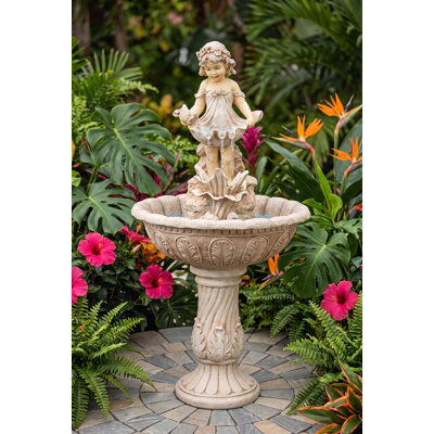 Abigail's Apron Sculptural Floor Fountain