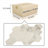 Hexagon Polished Marble Tile,1 box 12 pcs