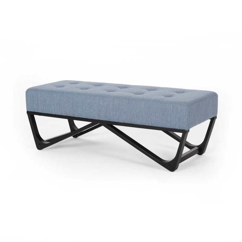 Banc de chambre élégant pour le salon, Bleu clair