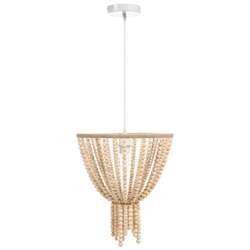 1 Light Chandelier, 40 cm H x 34 cm W x 34 cm D