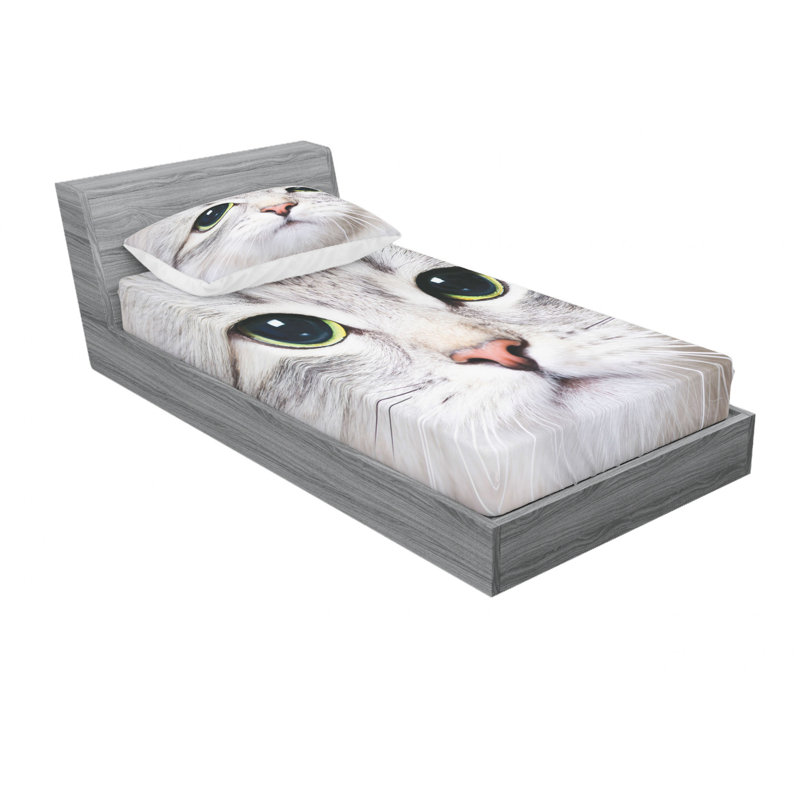 Microfiber Sheet Set, Twin XL Sheet Set with Fitted Sheet