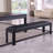 Cadora Duo Slate Pool Table in Black Ash-106898019-108230029-108230031