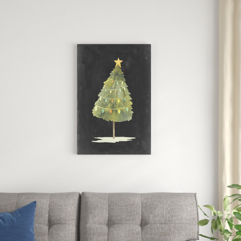 Lueur de Noël I, H 30 po x l 20 po x P 1,25 po
