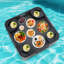 Plateau flottant en osier, plateau de service pour piscine, plateau flottant pour spa-117097447