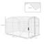 Breindy 10 Ft W 6.5 x Ft D Greenhouse