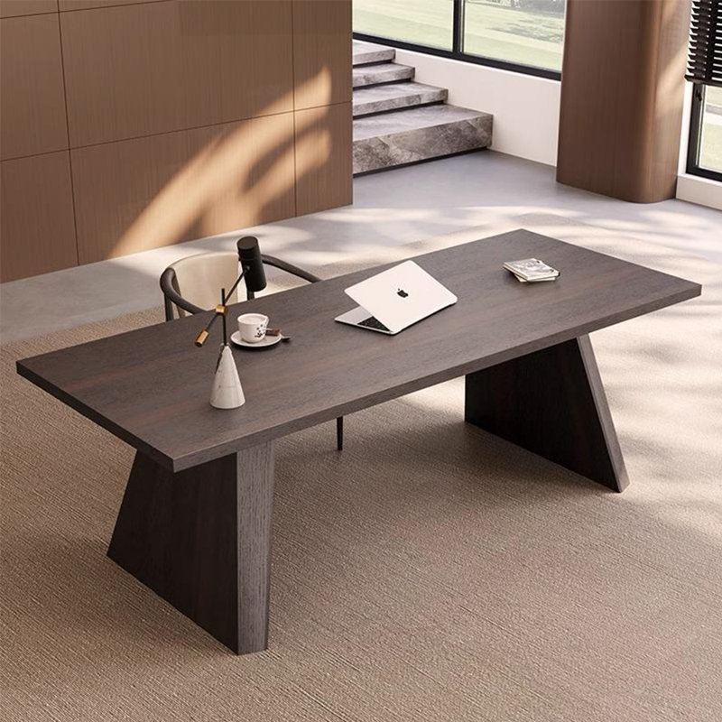 Italian style minimalist rectangular table, 29.5"H x 70.8"L x 31.4"W