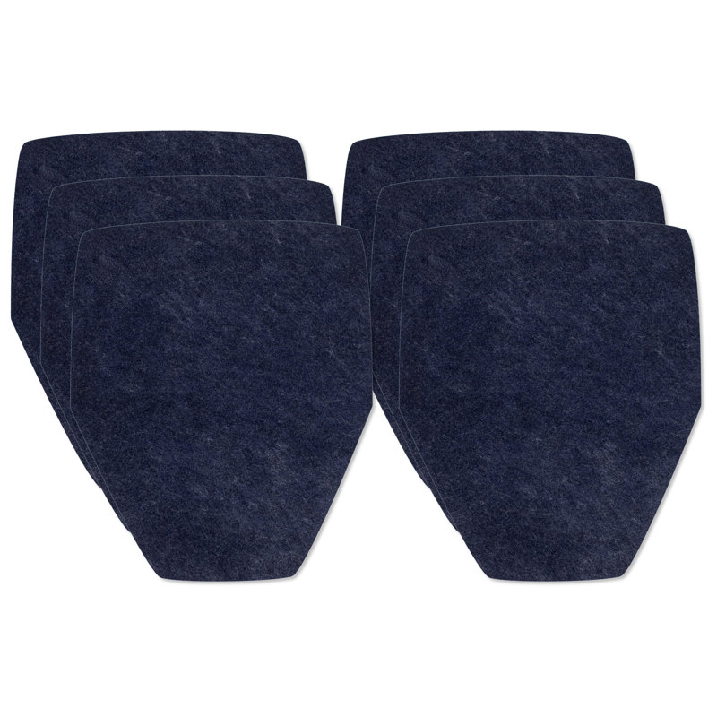 G-Floor Drip & Dry Urinal Mats, Gray, 19"W x 20"L