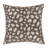 Embroidered Feather Reversible Throw Pillow