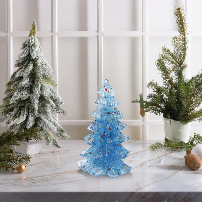 Cristal de sapin de Noël ornement en résine