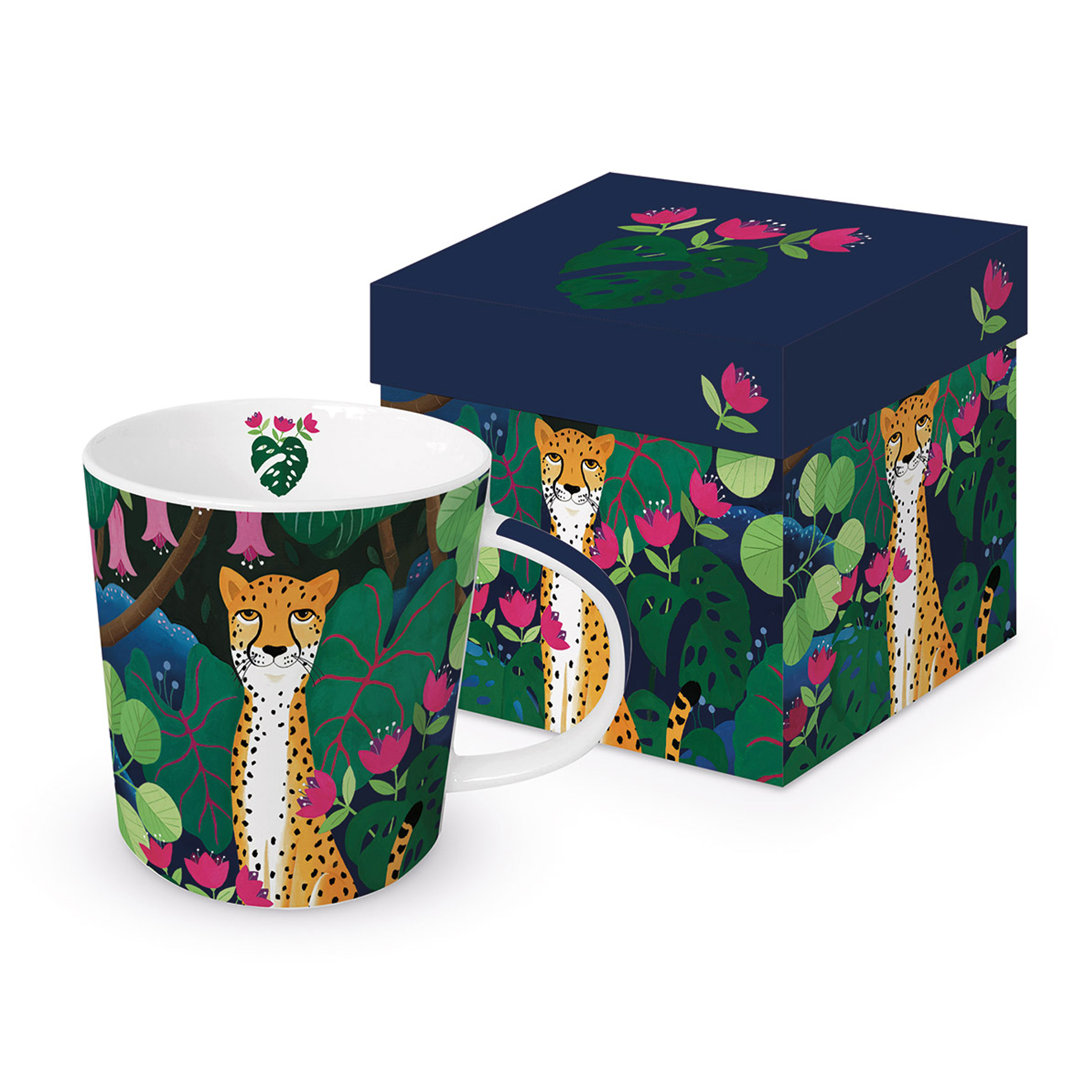 Cheetah Trend Mug in Geschenkbox