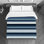Polyester Striped Duvet Cover