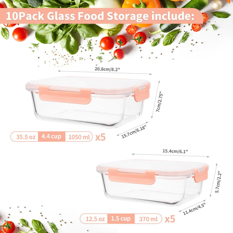 1050ml Food Storage Container