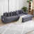 Gris foncé est en rupture de stock