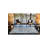Machine Washable Anthracite Geometric Patterned Decorative Rug-2139249852
