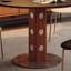 Italian household round dining table-355638676