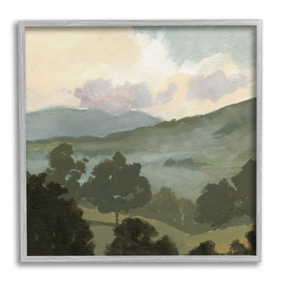 «Country Landscape Sky on Canvas» par Victoria Barnes, peinture