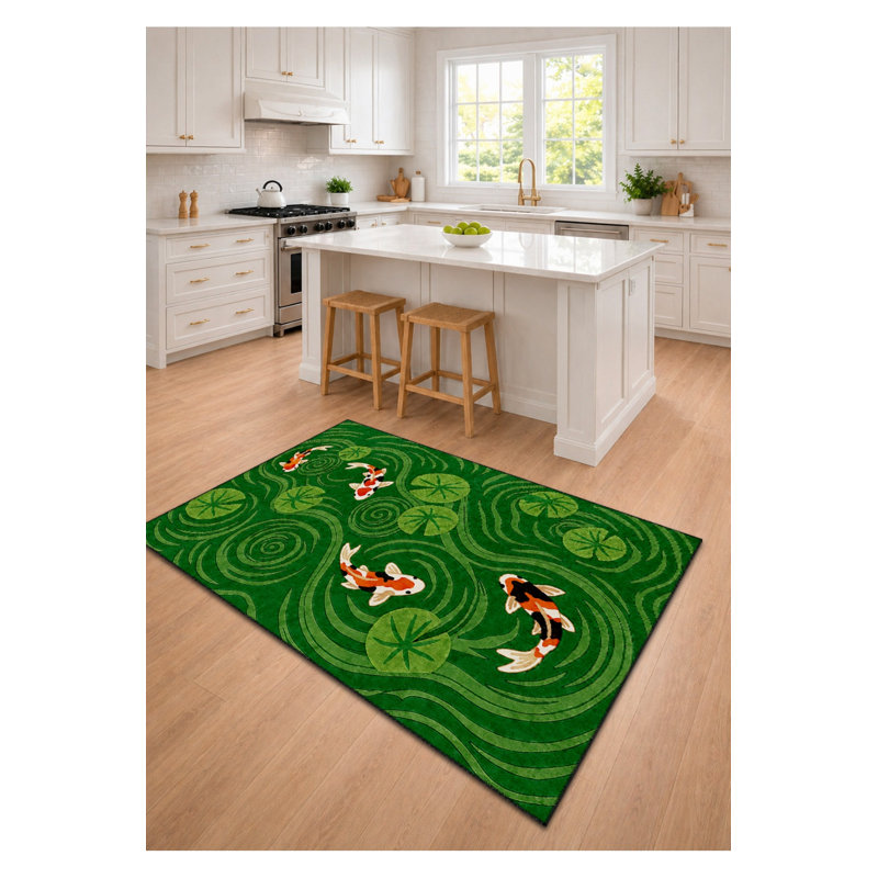 Tapis tissé à la crème Mosso, 3 pi 11 po x 5 pi 11 po