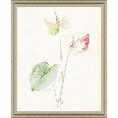 Anthuriums I Painting by Yuki Osada