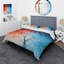 Ensemble de housse de couette Fire and Ice Tachisme Tree III - Tachisme-101241889