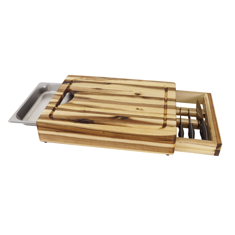 Chris & Chris Wood Cutting Board