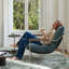 Fauteuil d'appoint Mid-Century moderne - vert