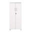 Fonte Storage Cabinet with Lock, 2 Door 2 Shelf Storage Cupboard File Cabinet-126002819