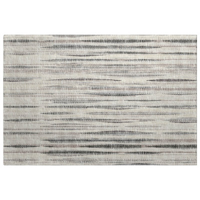 Premium Machine Washable Dream Shag ADS31 Textured Stripes Rug
