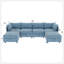 Canapé modulaire Clareville-383084-383058