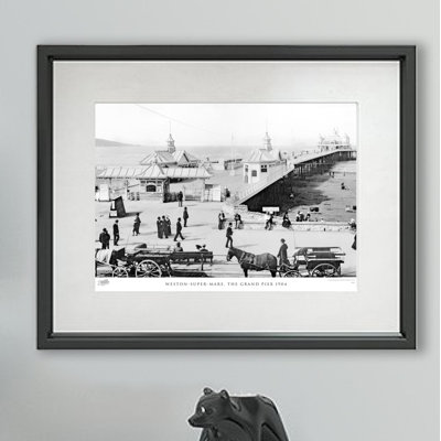 Weston-Super-Mare, The Grand Pier 1904 - Single Picture Frame Print